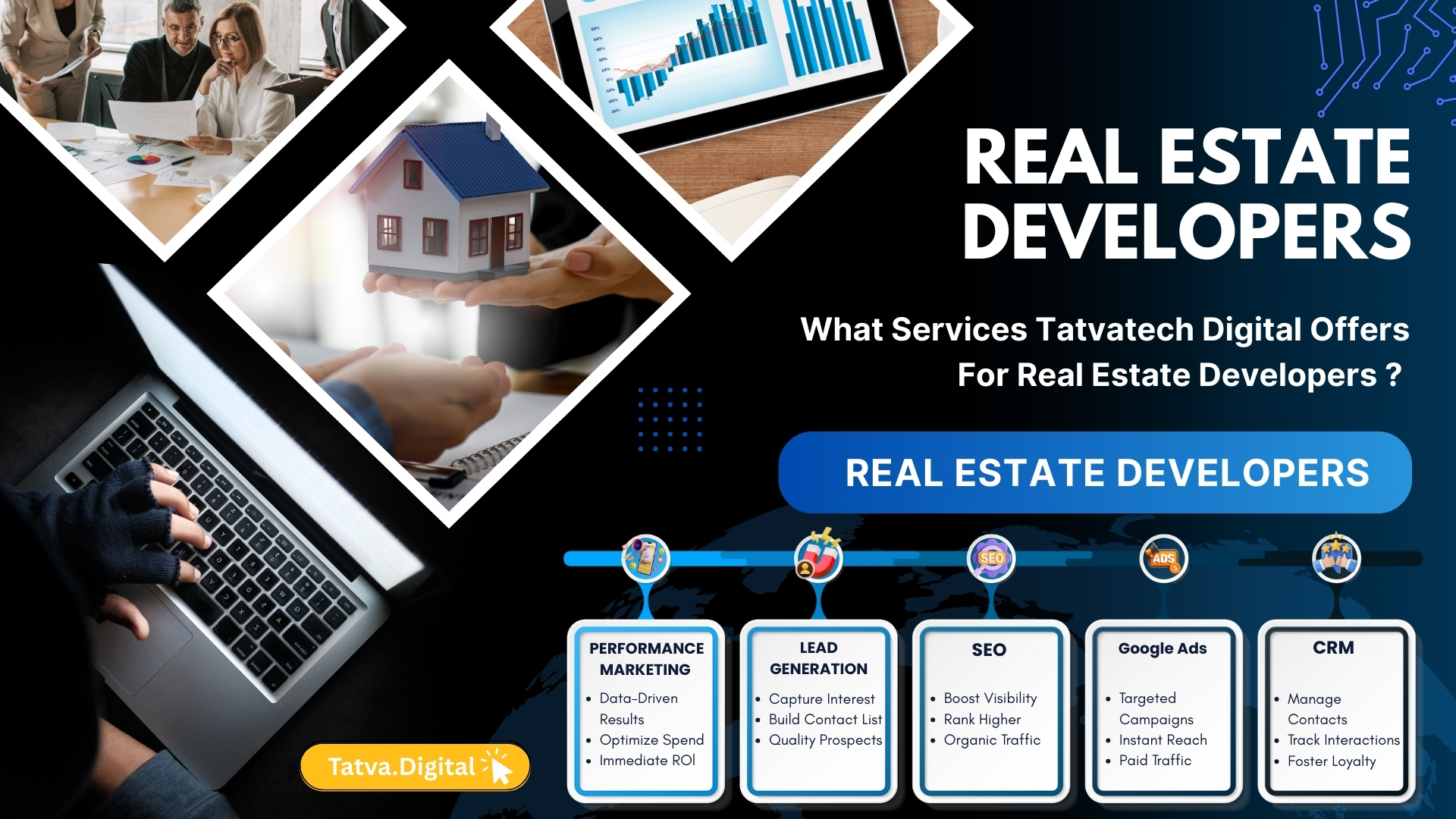What Services Tatvatech Digital Offers for Real Estate Developers