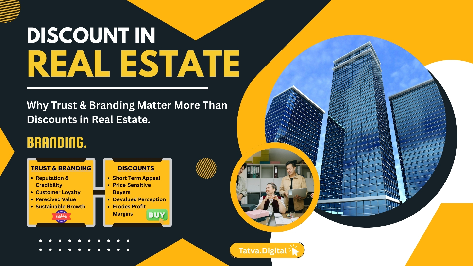 Why trust and branding influence real estate buyers more than discounts in today’s competitive market?